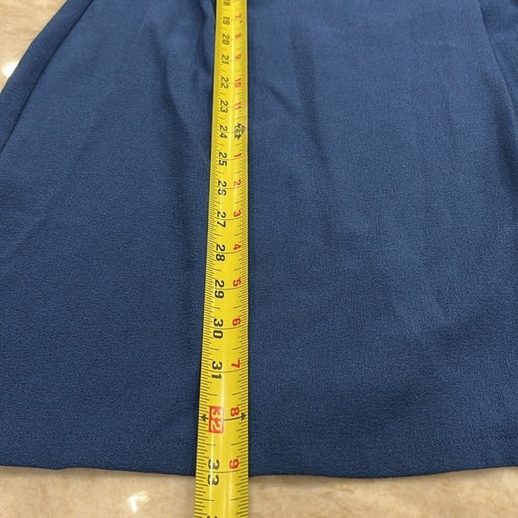 Bobeau Wrap Mini Dress |‎ Muted Royal Blue | Small - Picture 12 of 13